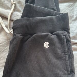 Men's Champion +Todd Snyder Black Joggers with Logo